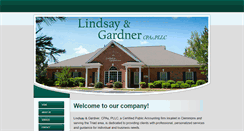 Desktop Screenshot of lindsay-gardnercpas.com
